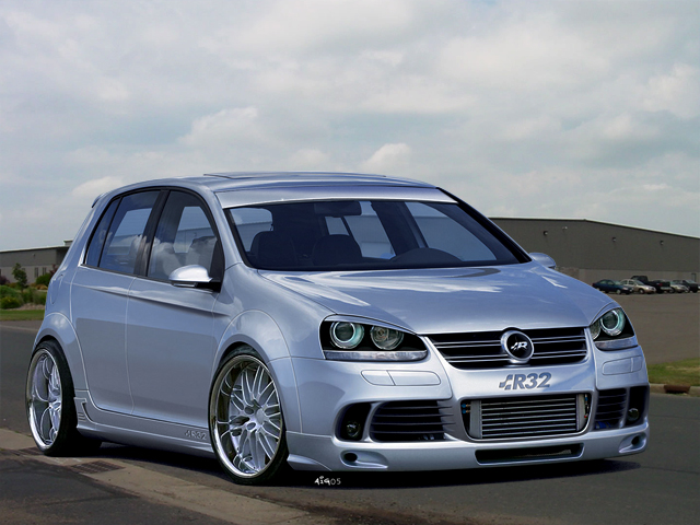 VW Golf R32-R von AiG auf chopstars.net Der Fake