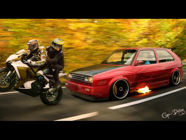 VW Golf MK II GTI von Cupa-Design auf chopstars.net Der Fake