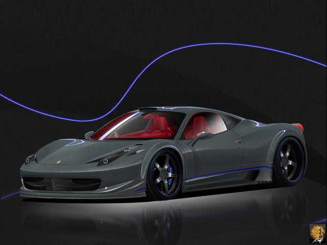 Ferrari 458 von MTK85 auf chopstars.net Der Fake