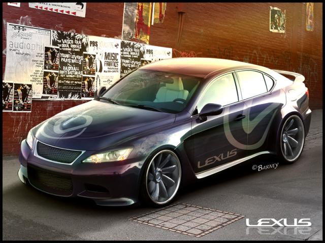 Lexus IS-F von Barney auf chopstars.net Der Fake