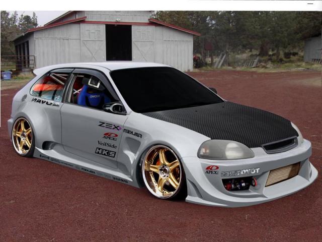 Honda Civic Erstes Projekt von bara auf chopstars.net Der Fake