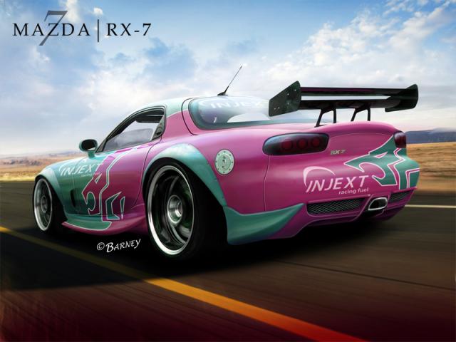Mazda RX7 von Barney auf chopstars.net Der Fake