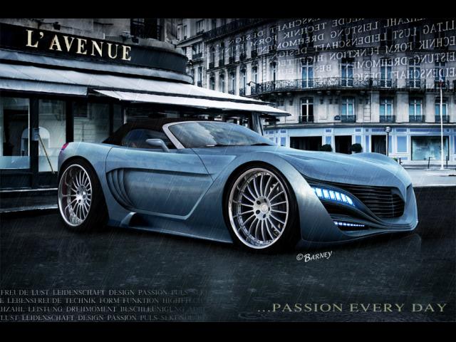Andere Roadster-Concept von Barney auf chopstars.net Der Fake