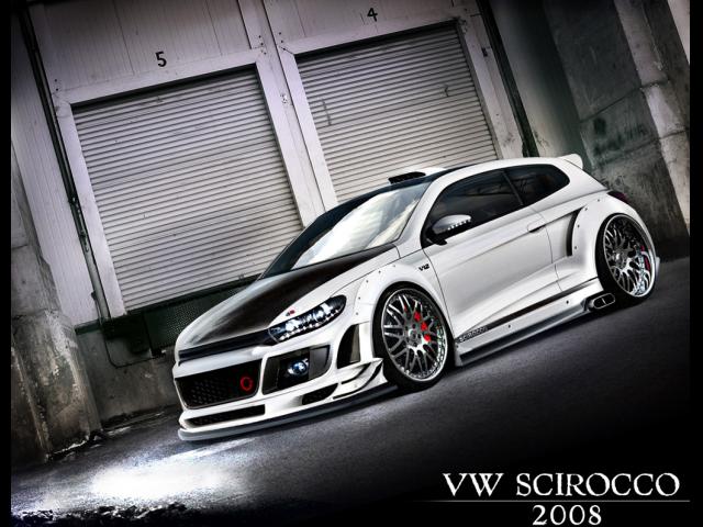 VW Scirocco DTM Style von sf|D. auf chopstars.net Der Fake