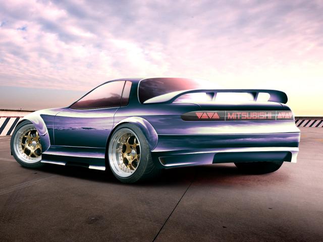 Mitsubishi 3000GT von SXF Design auf chopstars.net Der Fake