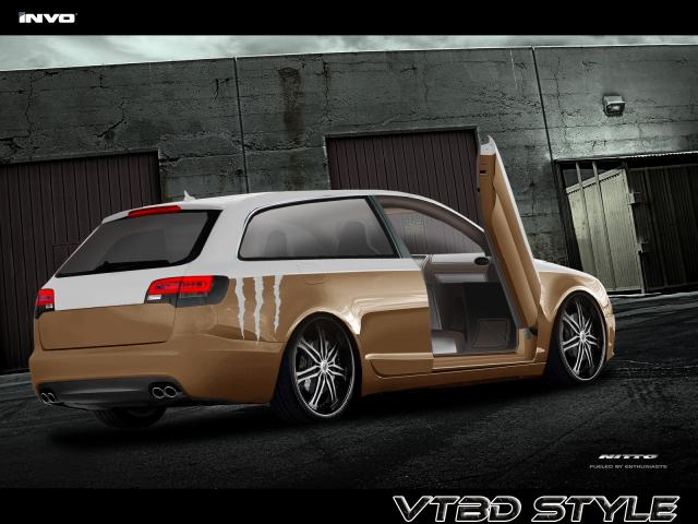 Audi A4 von VTBD Style auf chopstars.net Der Fake