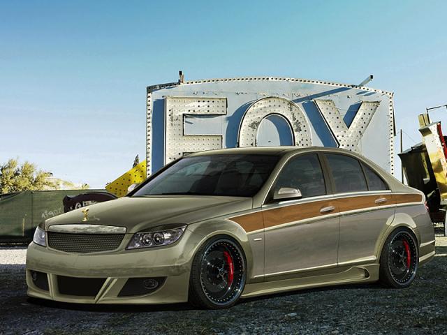 Mercedes-Benz C 350 Biturbo "Custom" von AiG auf chopstars.net Der Fake