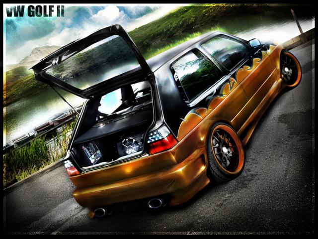 VW Golf II von sf|D. auf chopstars.net Der Fake