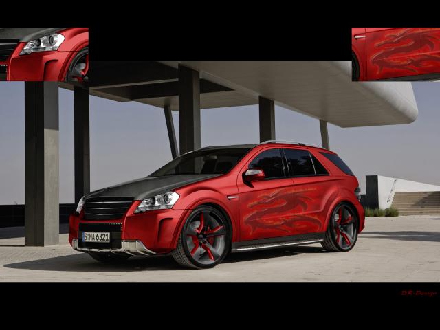 Mercedes-Benz ML 63 AMG von superamerica auf chopstars.net Der Fake