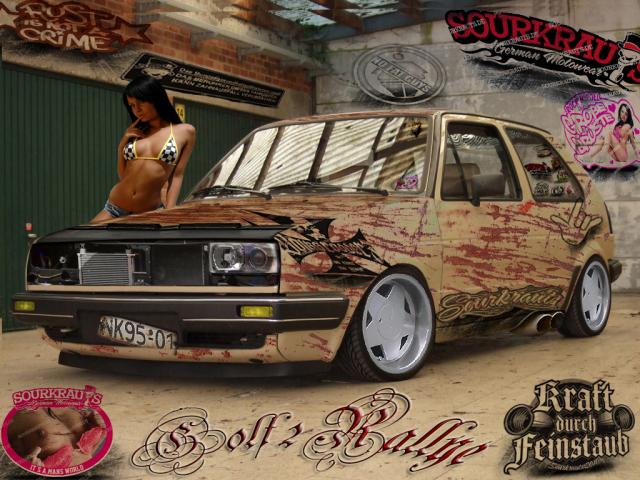 VW Golf 2 Rallye von crizone auf chopstars.net Der Fake